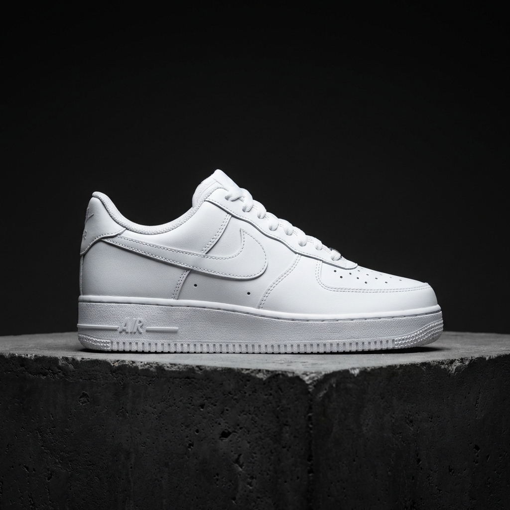 Air Force 1 después de limpieza